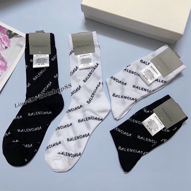 Balenciaga專櫃新款巴黎世家爆款絲襪中筒襪 mmyj1826